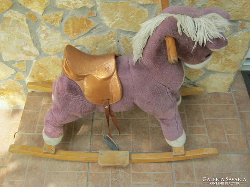 Retro toy rocking horse