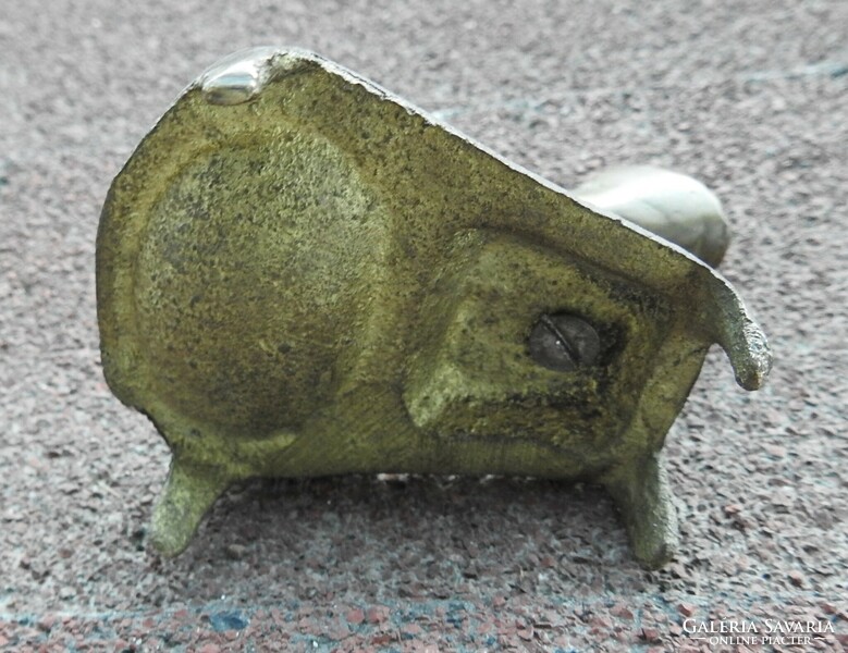 Art deco bronze pharaoh head ashtray