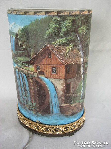 Retro German fantaplastic cozy waterfall lamp