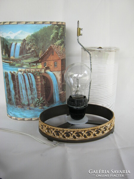 Retro German fantaplastic cozy waterfall lamp