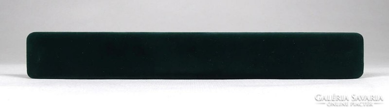 1K898 Zöld színű ékszeres doboz díszdoboz 22.5 cm