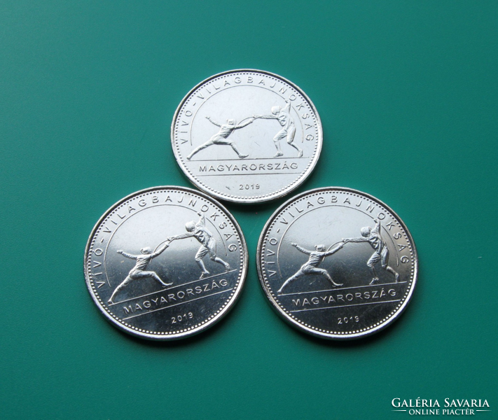 2019 - Fie Fencing World Championships - 50 HUF circulation coin commemorative version