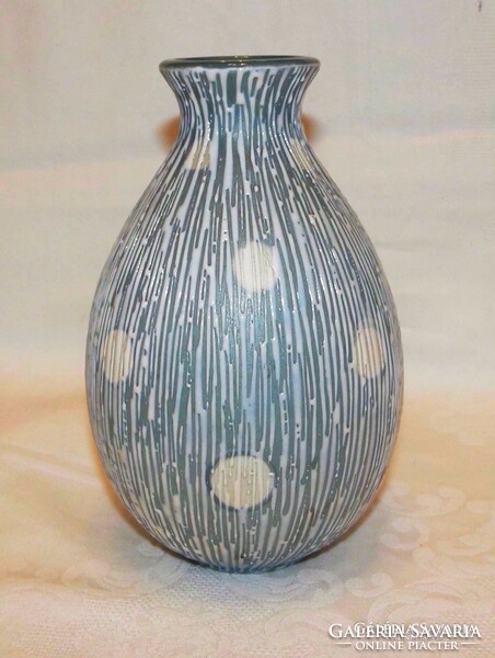 Amphora austria art deco faience vase - austria turn teplitz amphora