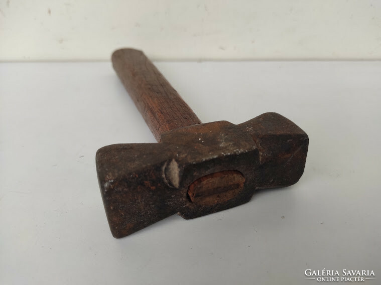 Antique miner's tool hammer wrought iron mine digging tool 972 6092