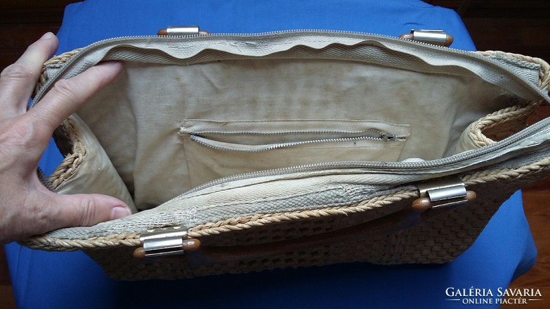 Old woven bag for women