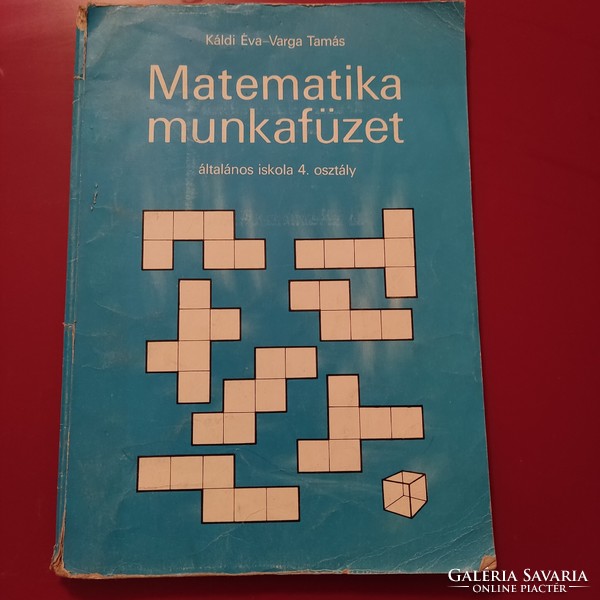 Matematika munkafüzet, általános iskola 4. osztály