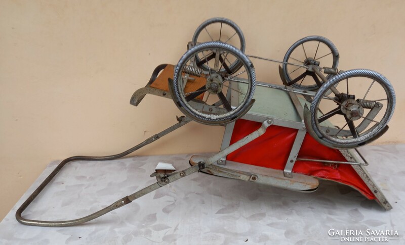 Old toy stroller children's toy
