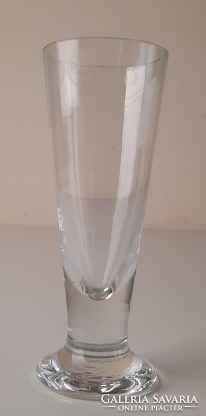 Antique 3 cl liqueur glass, marked