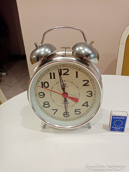 A giant alarm clock