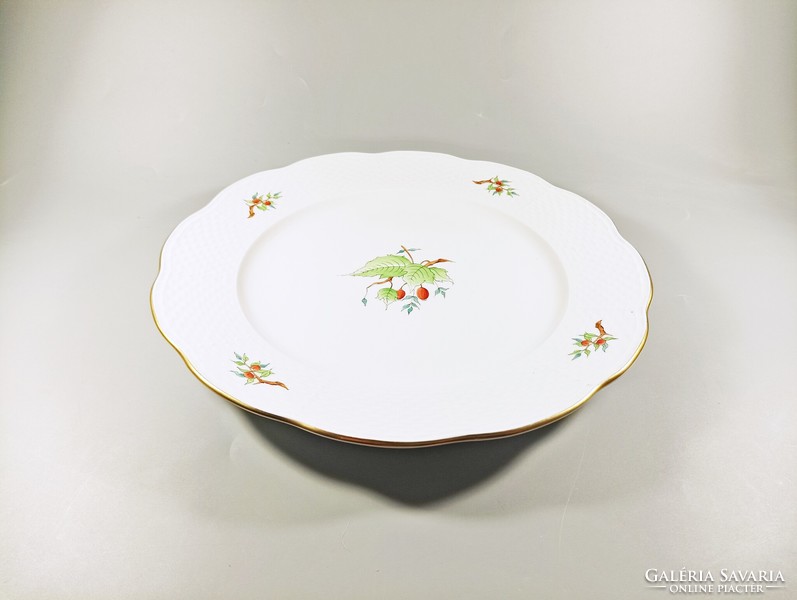 Herend, rosehip pattern serving tray, perfect! (J345)