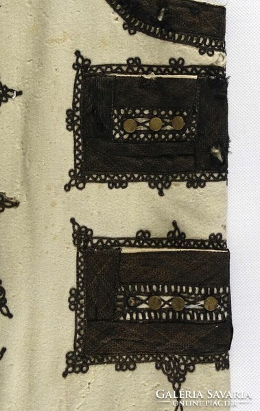 1K217 antique folk costume embroidered halina waistcoat