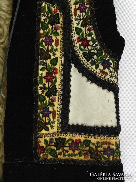 1K216 antique folk costume embroidered Prussian waistcoat filter