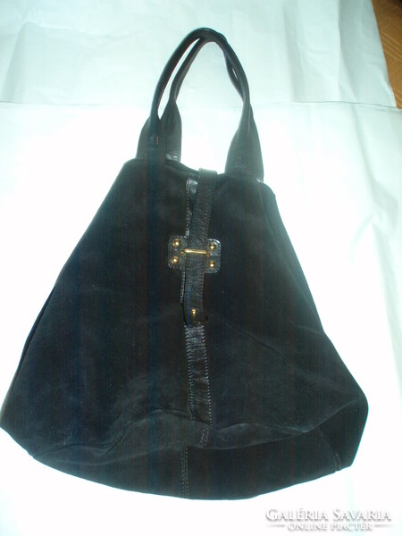 Vintage asos split leather shoulder bag