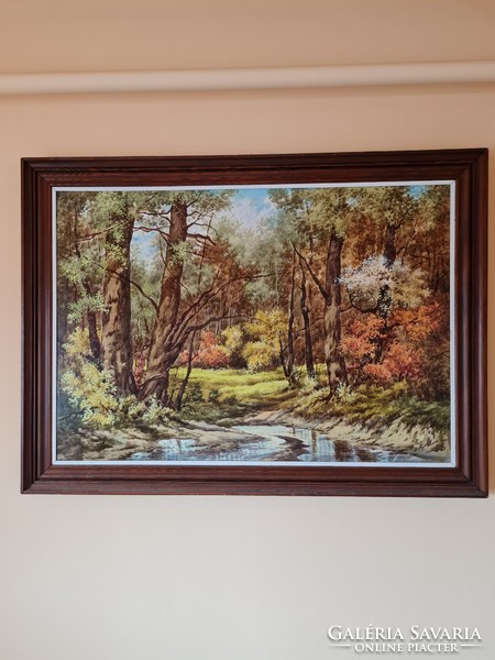 PIKÓ LÁSZLÓ: 115 x 84 cm olaj festménye