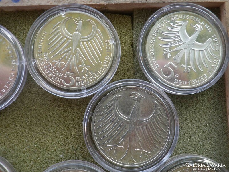 10 pieces of German silver, 5 brands in one