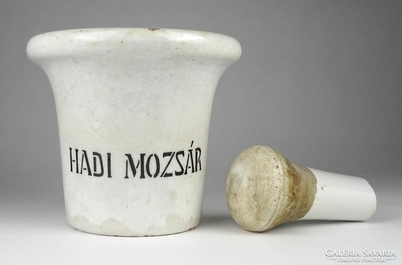 1K848 antique porcelain i. World War II mortar