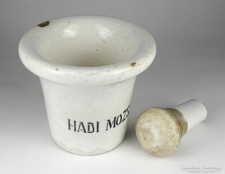 1K848 antique porcelain i. World War II mortar