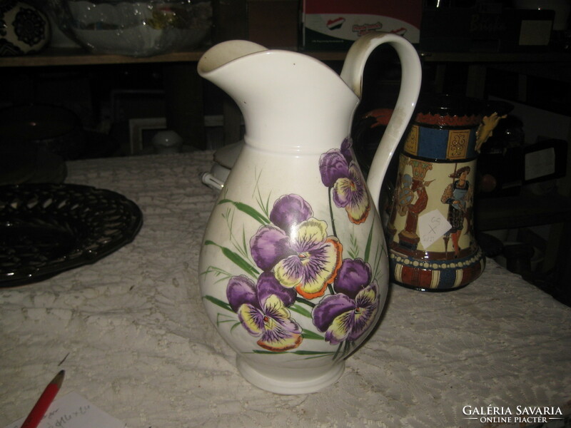 Viennese beautiful, forget-me-not pattern, spout, flawless 32 cm