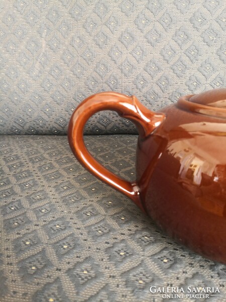 Antique Herend teapot, large size, 1930s