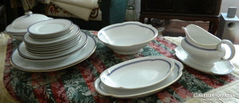 Antique royal kgl. Priv. Tettau tableware approx. From 1920
