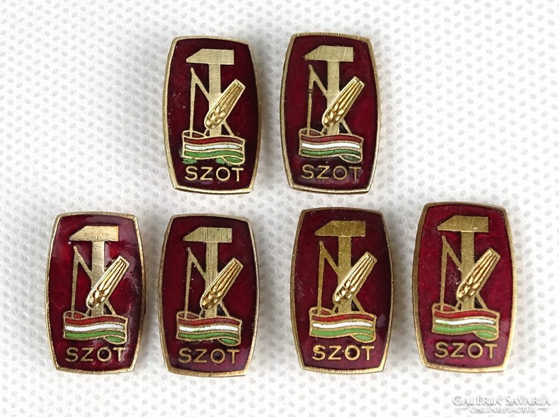 1K957 National Council of Trade Unions badge badge 6 pieces