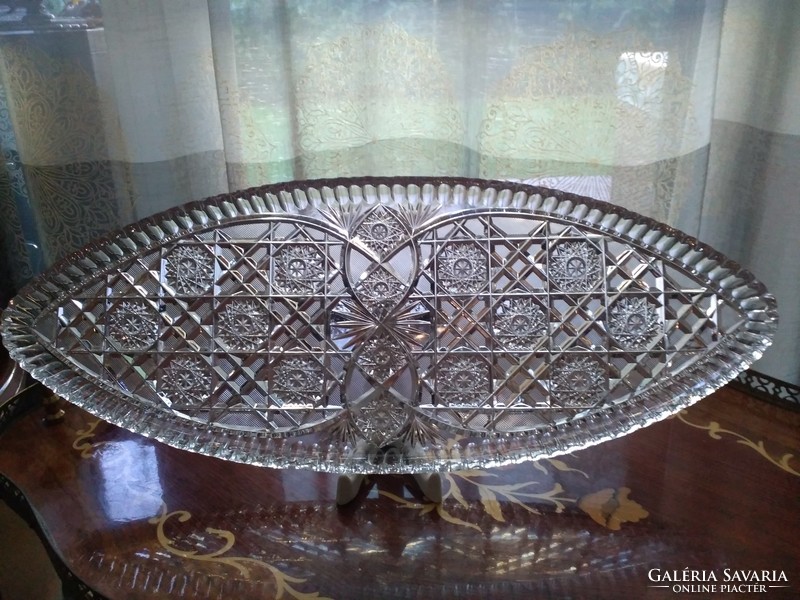 Giant crystal fish tray