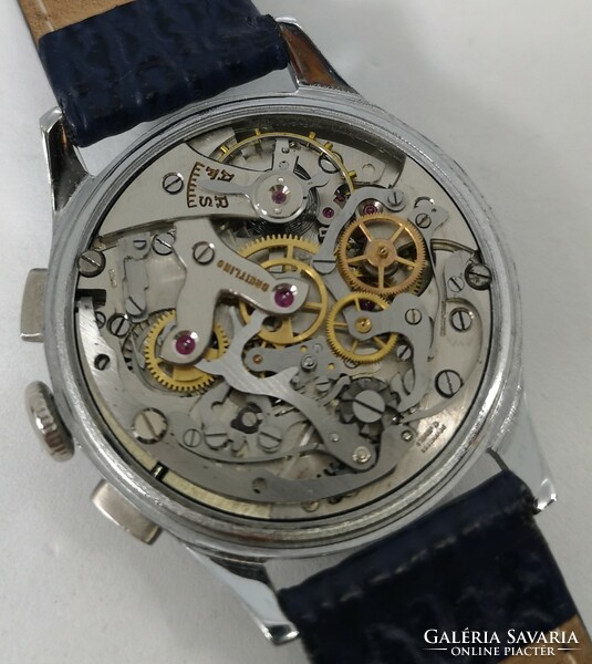 Breitling Premier Chronograph vintage karóra Venusz 175 szerkezettel az 1950-es évekből