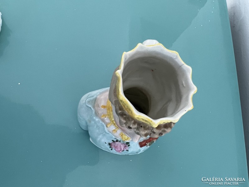 H. M Queen Mary királynő porcelán csésze figurás bögre 1911 ritka