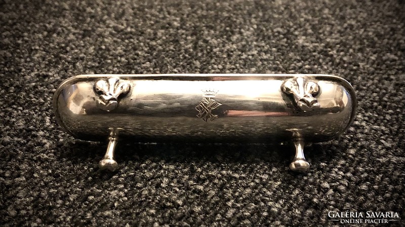 Antique silver toothpick holder!