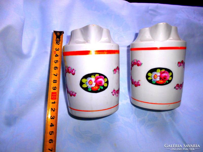 2 small hand-painted jugs -1400/pc