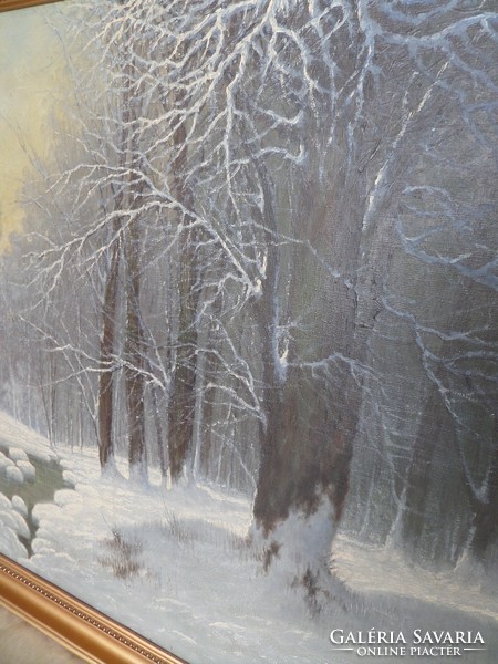 Mesterházy dénes: winter forest