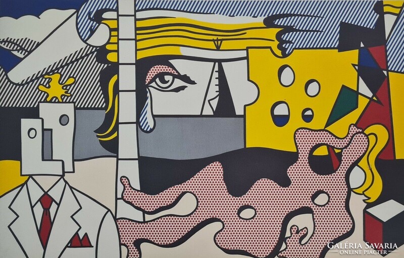 Roy Lichtenstein: "Táj figurákkal"