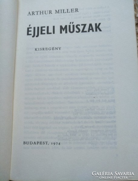 Miller: Éjjeli műszak, Jones: A pisztoly, 2 kisregény, alkudható!