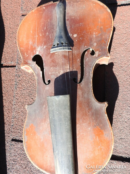 Antique violin with case