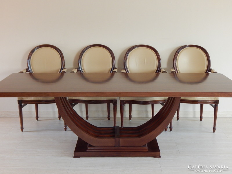 Art Deco 10 személyes tárgyalóasztal. ( C - 02 )