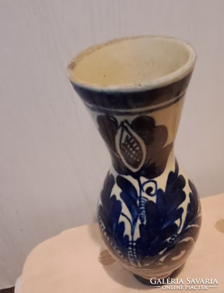Flawless! Ceramic jug corundum painted