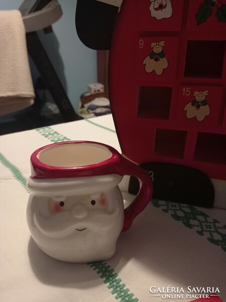 47X35 cm wooden advent calendar with gift mug