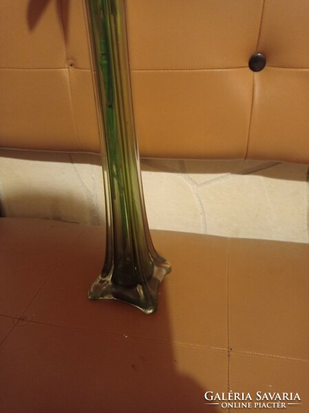 40 cm tall Murano flower vase with flowers