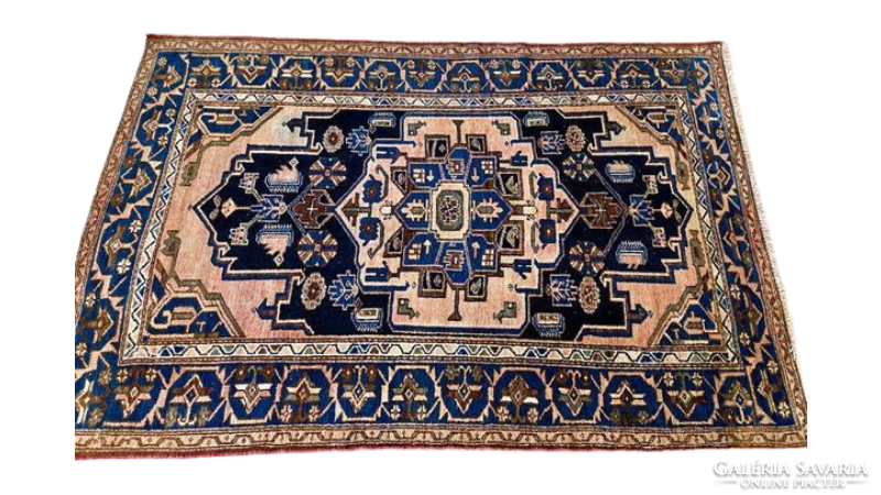 Antique Iranian Hamadan Persian carpet 210x136