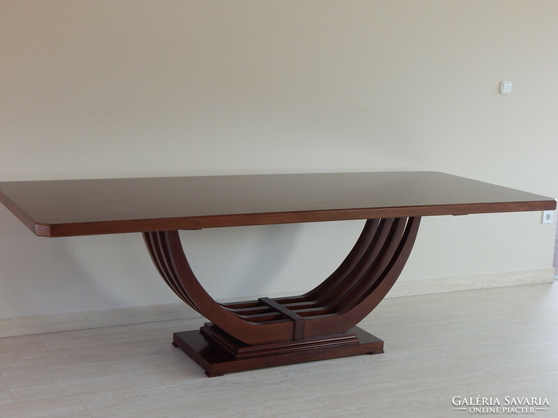 Art deco conference table for 10 people. (C-02)