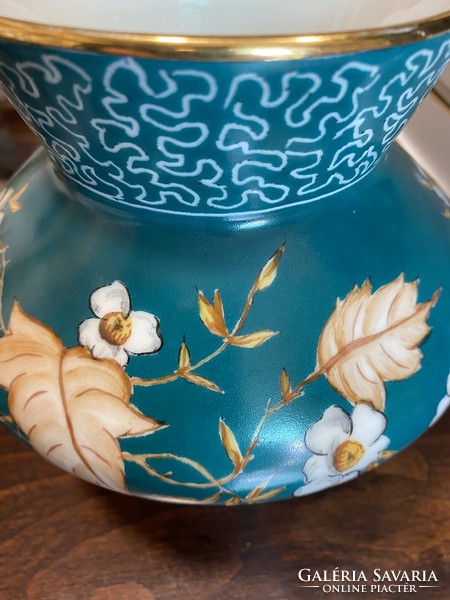 Zsolnay porcelain vase.