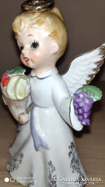 Vintage November Lefton Birthday Angel from the 1960s