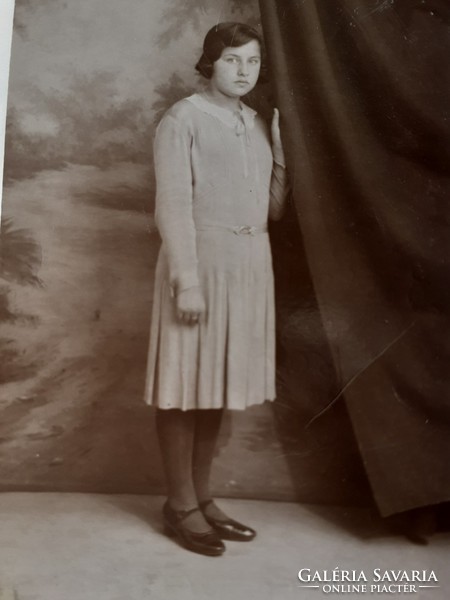 Régi női fotó 1938 vintage női fénykép