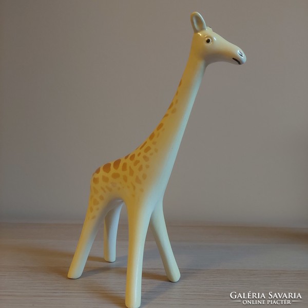 Rare collectible granite giraffe figure