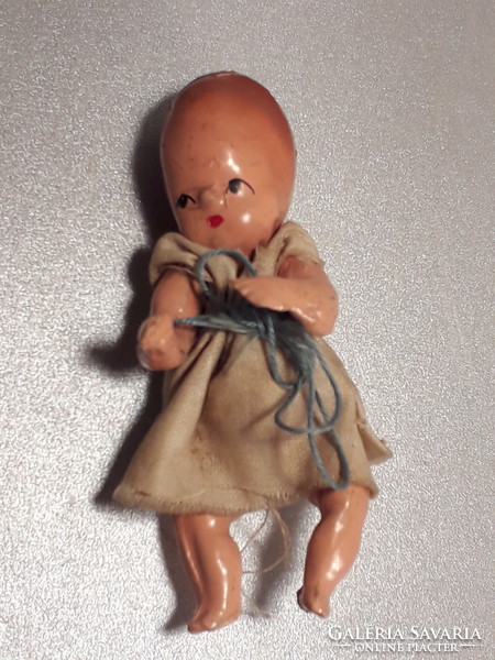 Antik mini baba porcelán vagy  kerámia