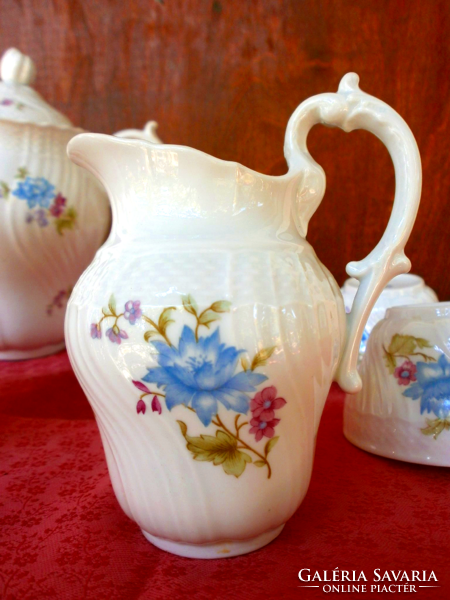 Gyönyörű antik porcelán kávéskészlet darabok!