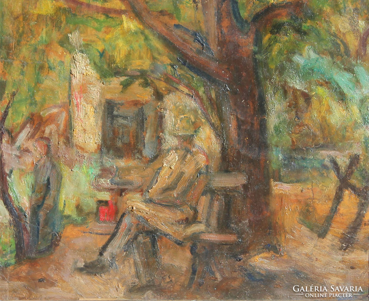 Gráber Margit: Pihenő (1920-as évek)