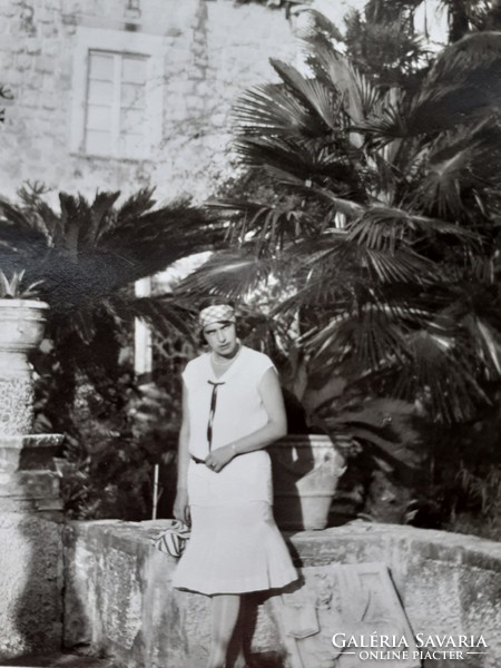 Régi fotó 1929 vintage női fénykép