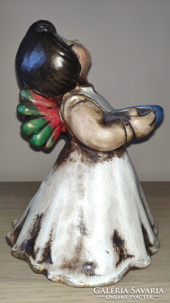 Original bozner engel thun ceramic angel candle holder 20 cm