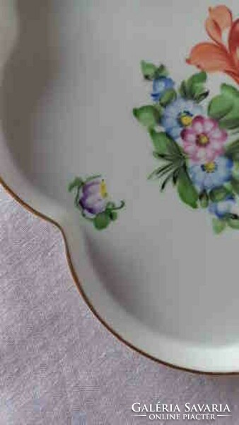 Herend flower patterned bowl